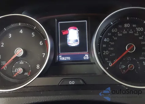 2017 Volkswagen Golf Gti Autobahn 4-Door/S 4-Door/Se 4-Door/Sport 4-Door из США, поврежденный, VIN 3VW5T7AU9HM070853